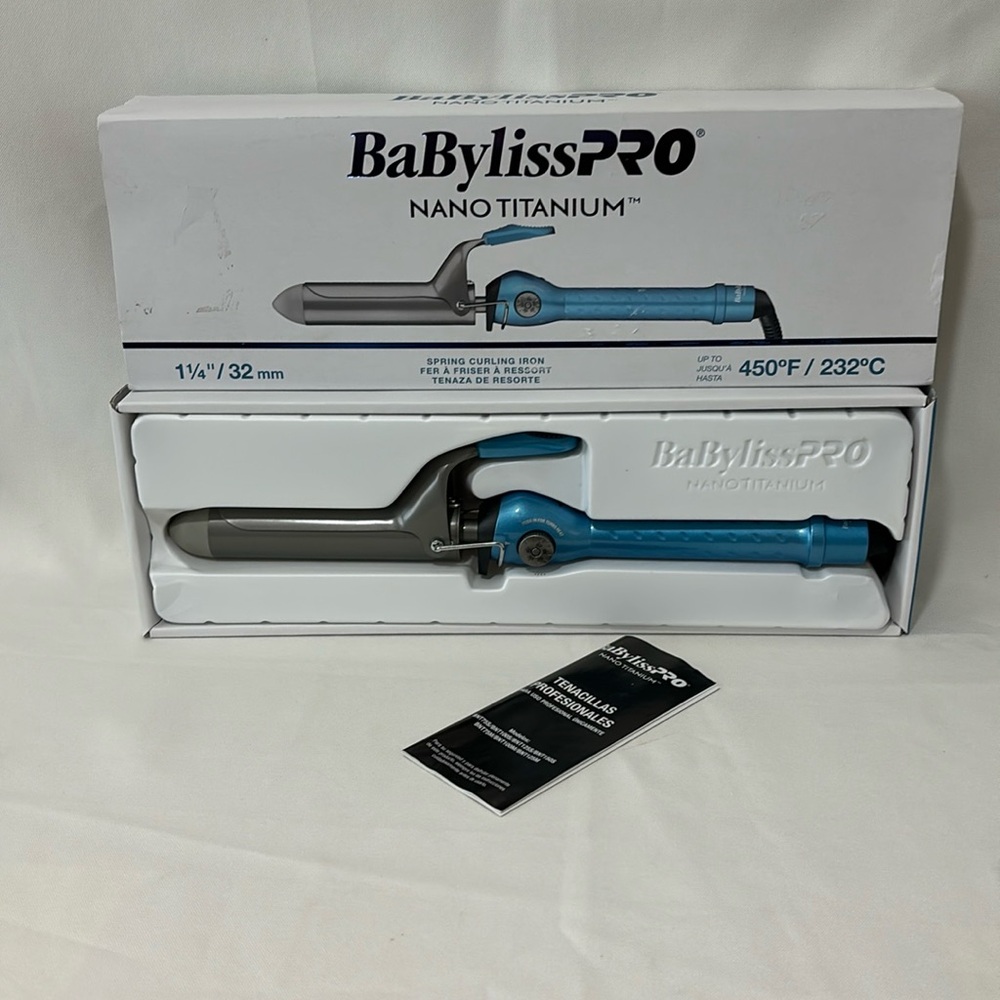 BaByliss pro 1 1/4” Curling Iron